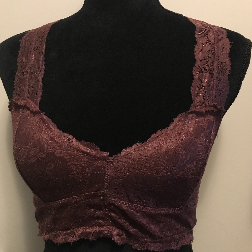 Purple Lace Bralette!
